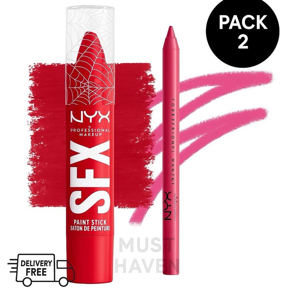 NYX SFX Paint Stick + Epic Wear Liner Stick Duo - Bold Long Lasting Colors